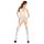 Passion BS024 - síťovaný set se srdíčky (bílý) - S-L