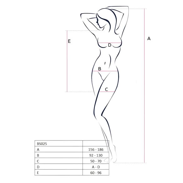 Passion - dámské minišaty s dlouhým rukávem - bílá - S-L