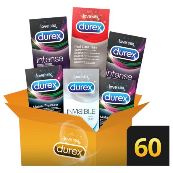 Durex Premium - extra potěšení kondomy balení (6x10 ks)