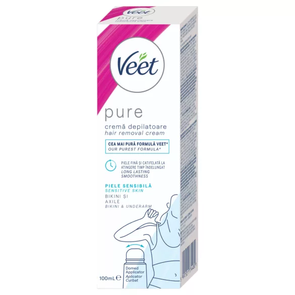 Veet Pure - depilační krém na třísla a podpaží - pro citlivou pokožku 100ml