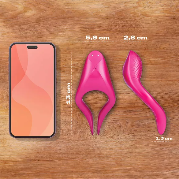 Durex - vibrátor na bod G - růžový