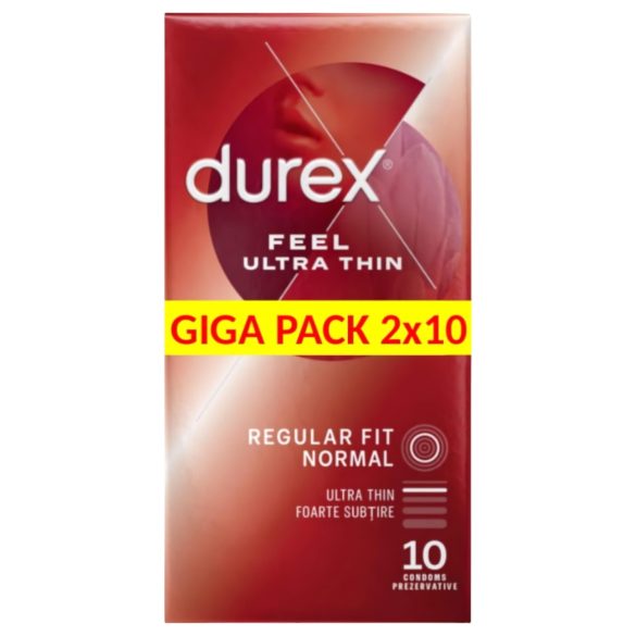 Durex Feel Ultra Thin – ultra realistický kondom (2x10 ks)