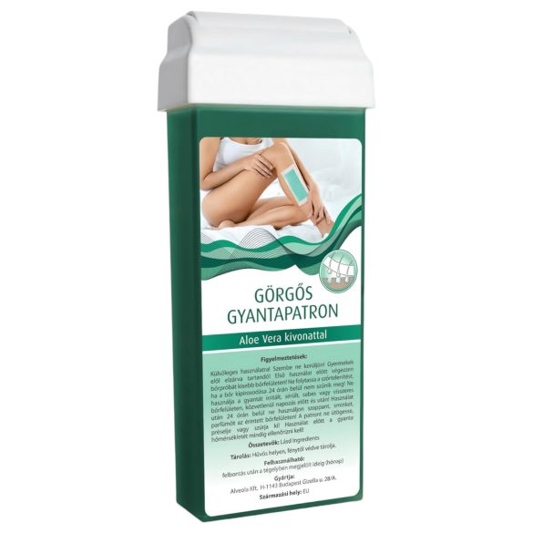 Váleček s voskem s širokou hlavou (100 ml) - aloe vera