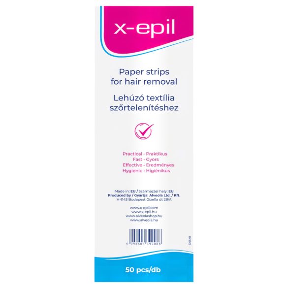X-Epil - textilní depilační pásky (50 ks)