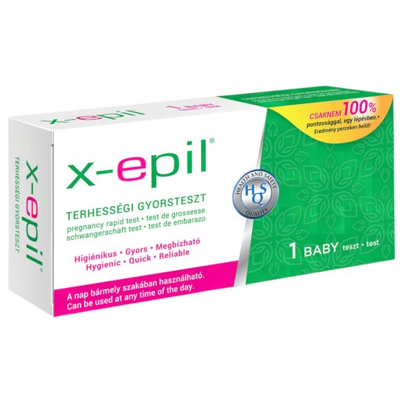 X-Epil - těhotenský rychlotest - proužek (1 ks)