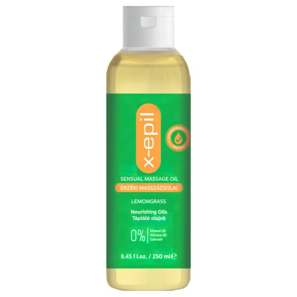 X-Epil Smyslný masážní olej - meduňka (250 ml)