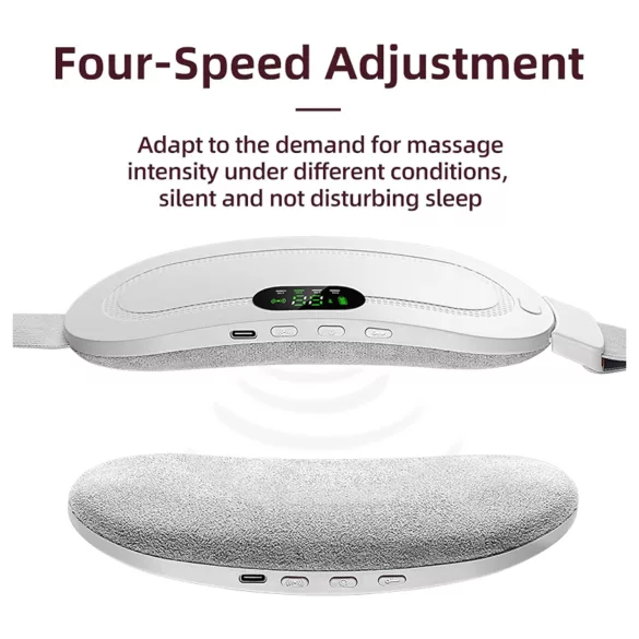 EMS - menstruační masážní pás s akumulátorem - bílý