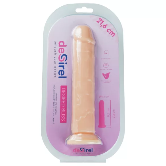 Desirel Požadované Blaho - dildo s přísavkou (přírodní)