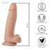 Desirel Titan - realistický dildo s varlaty (přírodní)