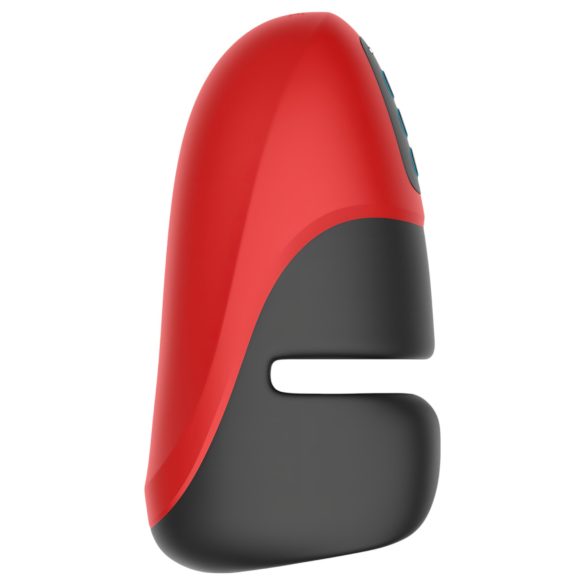 Lena - vibrační mačkací masturbátor (červený)