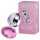 Desirel Pink Jewel S - anální kolík (stříbrno-růžová)