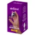 Desirel - anální kolík - šperk s růžovým kamínkem - stříbrná/růžová, S