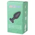 Desirel Easy Obsidian - anální vibrátor s rádiovým ovládáním, dobíjecí - černý