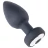 Desirel Easy Obsidian - anální vibrátor s rádiovým ovládáním, dobíjecí - černý