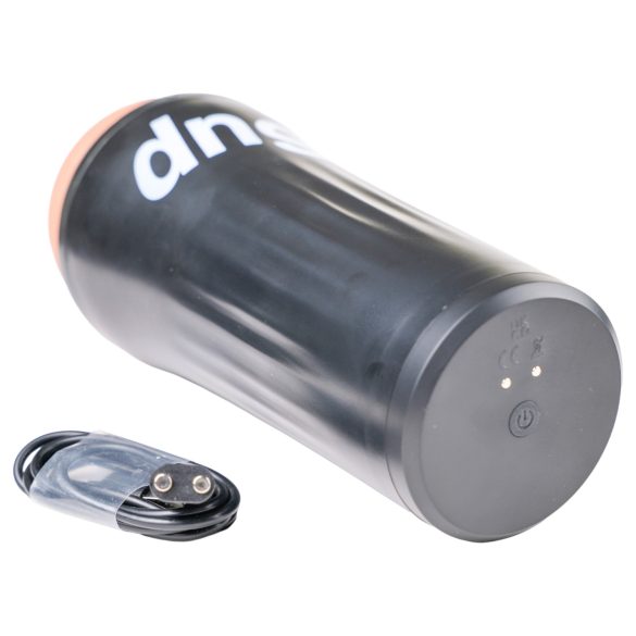 Desirel True Touch - realistická vibrační vagína (přírodní-černá)