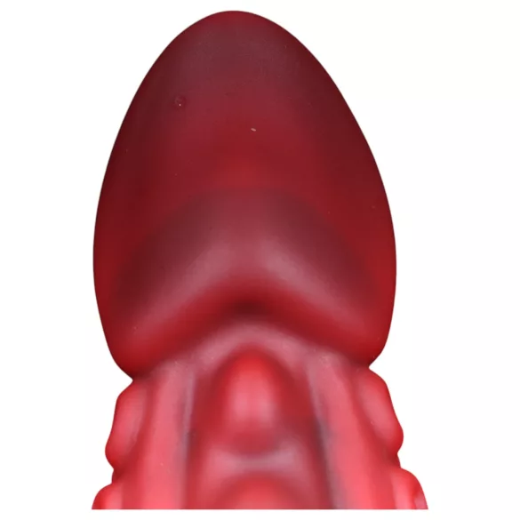 OgazR - chobotnicové dildo - 19 cm - červené