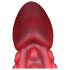 OgazR - chobotničkové dildo - 19 cm (červené)