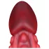 OgazR - chobotnicové dildo - 19 cm - červené