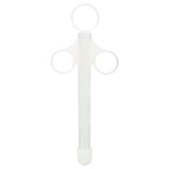   Dávkovač lubrikantu ve formě injekční stříkačky (bílý)