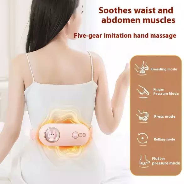HappyPet Comfort - masážní pás na menstruaci - růžový
