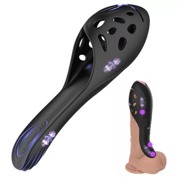 Biu-Biu - vibrátor na penis - černý