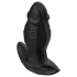 Kangvo - magnetický nafukovací silikonový dildo (černé)