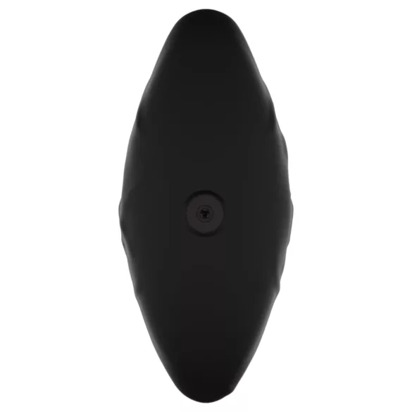 Kangvo - magnetický nafukovací silikonový dildo (černé)