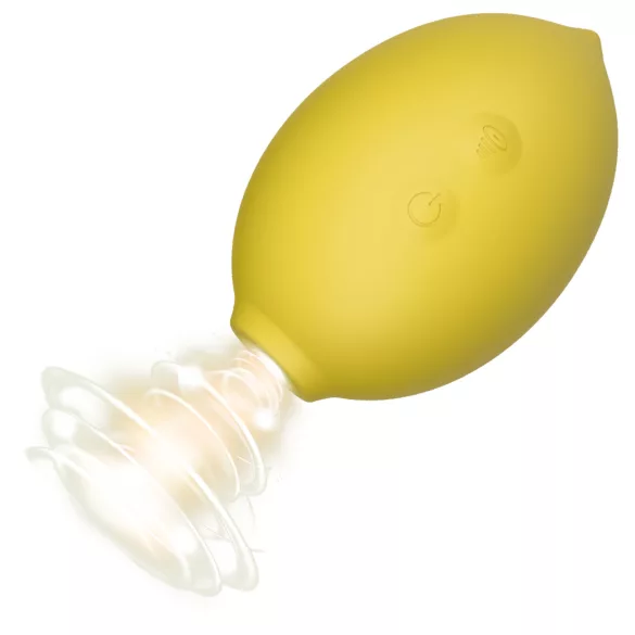 Lemon Squeeze - vibrační stimulátor klitorisu ve tvaru citronu (žlutý)