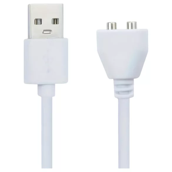 Pleasure Charge Wilson - magnetický USB nabíjecí kabel (bílý)