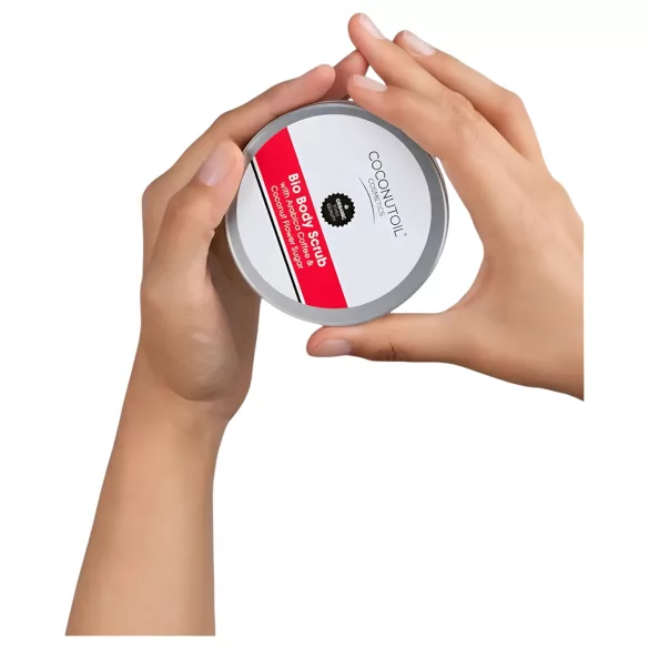 Coconutoil - tělový peeling s kávou a kokosovým cukrem - bio 100 ml