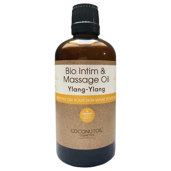 Coconutoil - Bio Intimní & Masážní Olej Ylang-Ylang (80ml)