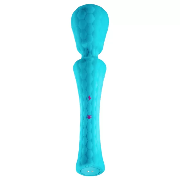 FemmeFunn - masážní vibrátor Ultra Wand XL - prémiový silikon tyrkysový