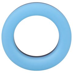 Doc Johnson The Big O - svíticí kroužek na penis (modrý)