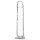 Addiction Crystal - přísavný dildo (průhledný) - 18cm
