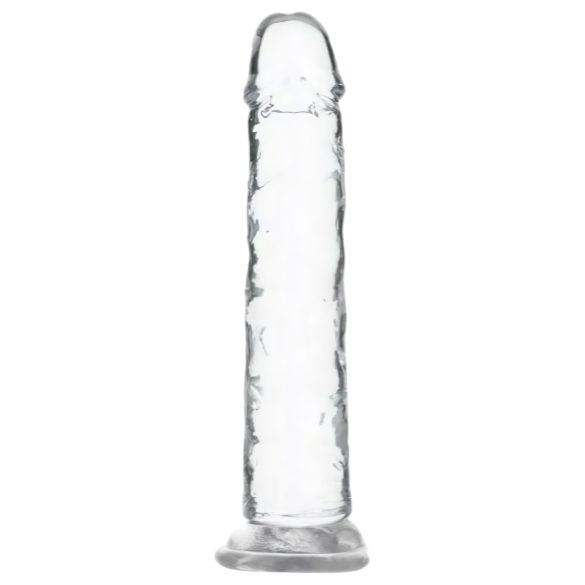 Addiction Crystal - přísavný dildo (průhledný) - 18cm