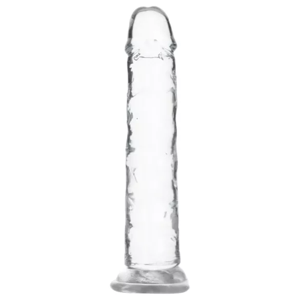 Addiction Crystal - dildo s přísavkou (průhledné) - 18 cm