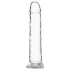 Addiction Crystal - dildo s přísavkou (průhledné) - 18 cm