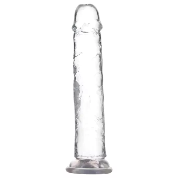 Addiction Crystal - dildo s přísavkou - průhledný - 20 cm