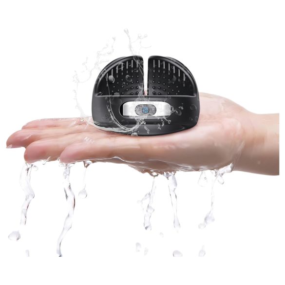 AlvUp - vibrační erekční kroužek (černý)