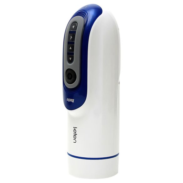 Leten SM390 - mužský masturbátor s ohřevem a zvukem - bílý