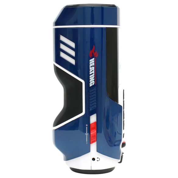 Leten SM Future Pro - automatický masturbátor s tlačením a ohřevem - modrý