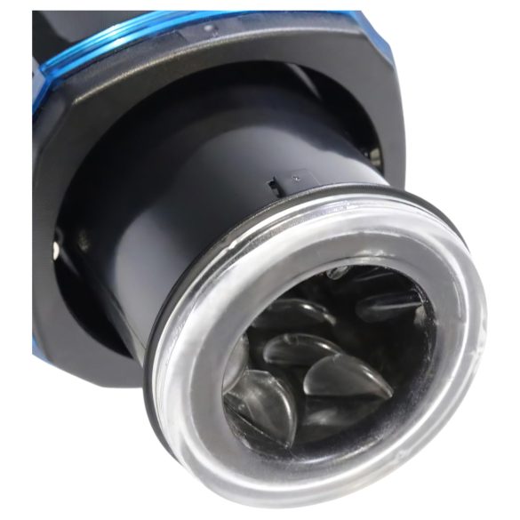 Leten SM320 - masturbátor s hlasem, pohybem a ohřevem - černý