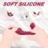 Sex HD Chomper - vibrátor na klitoris a anální stimulaci - červený