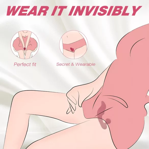 Sex HD Chomper - vibrátor na klitoris a anální stimulaci - červený