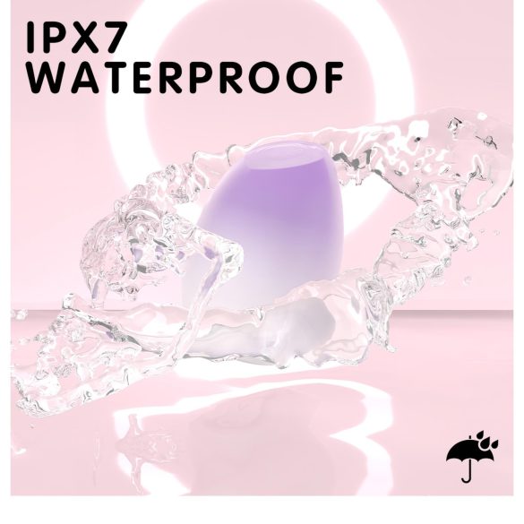 Sex HD - stimulátor bradavek a klitorisu 2v1 - fialový