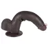 Lovetoy - realistický dildo s přísavkou - dvouvrstvý - 20,8 cm - hnědý