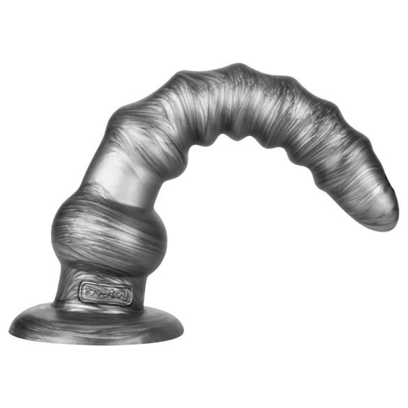 Lovetoy King Sized - vibrátor extra velký - 32 cm - šedý