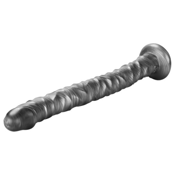 Lovetoy King Sized - extra velký vibrátor - 40,5 cm - šedý