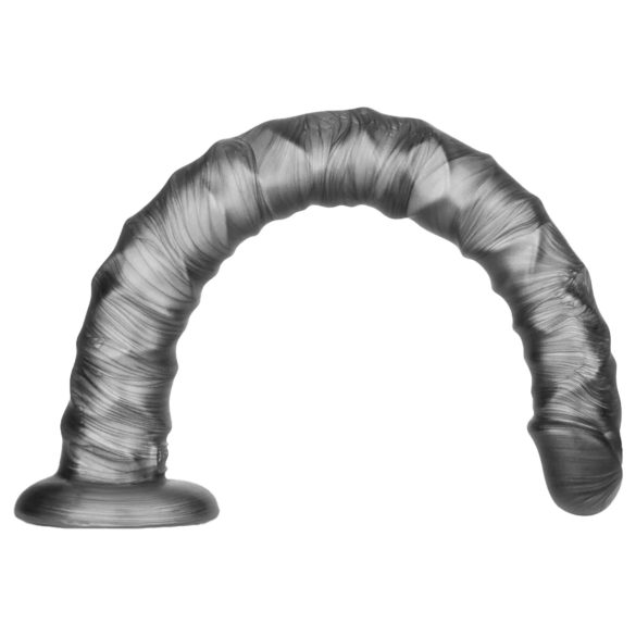 Lovetoy King Sized - extra velký vibrátor - 40,5 cm - šedý