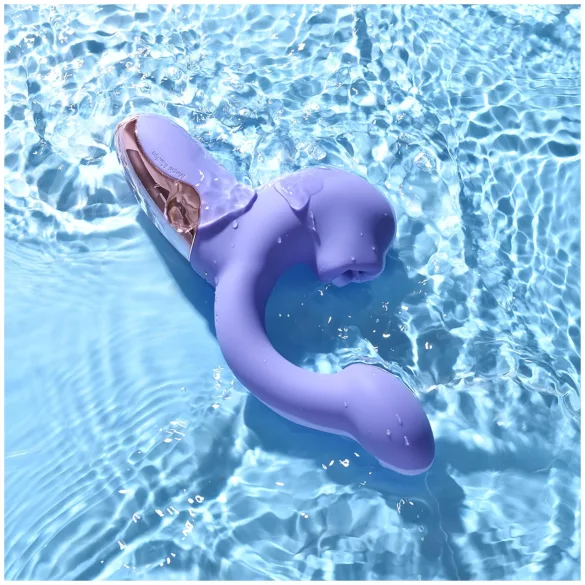 Magic Motion - vibrátor s ramenem na klitoris 2v1 - fialový